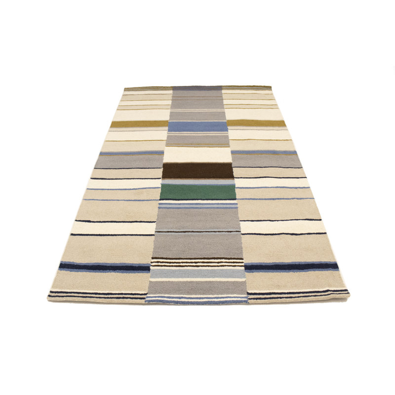 Tapis oriental multicolore moderne 5 x 8