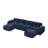 Space-saving Multifunctional Modular Sofa, Velvet Modern Elegance For Home