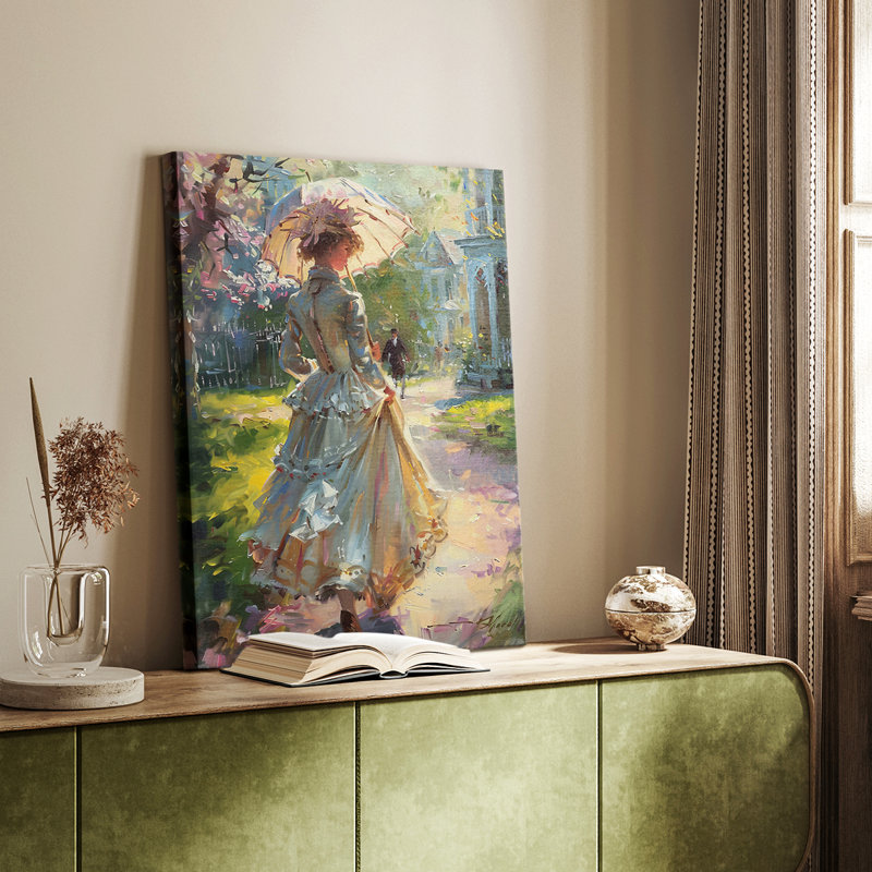 WOMEN Series DCXLVII - Toile tendue avec châssis Premium - Prêt à être accroché, H 48 po x l 32 po