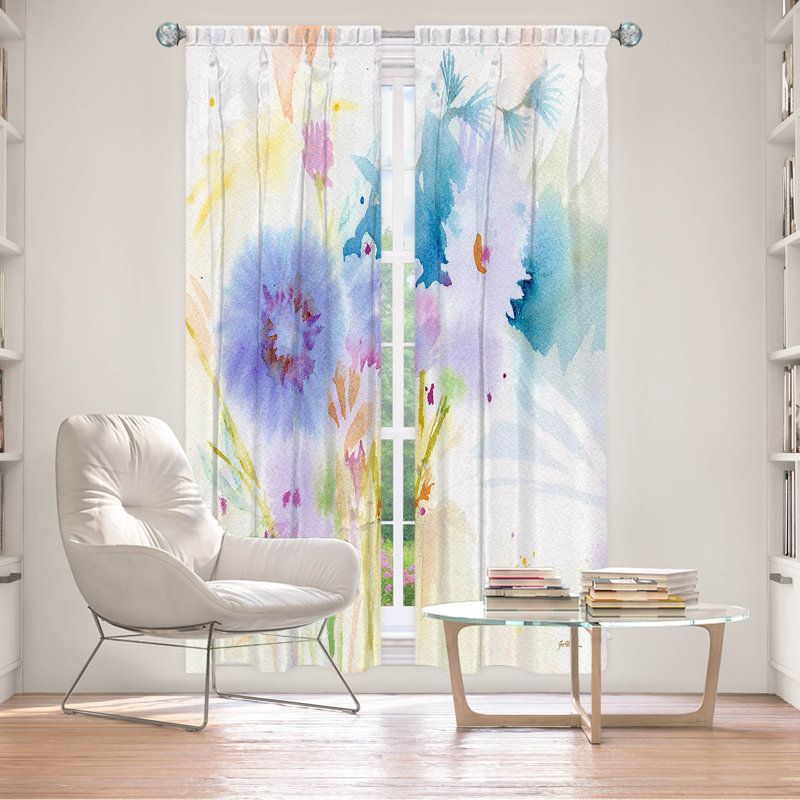 Paire de rideaux obscurcissant en polyester Delila, L 20 po x L 82 po