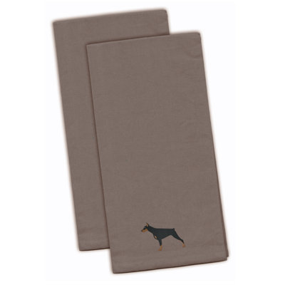 Cotton Embroidered Tea Towel Kitchen Towel