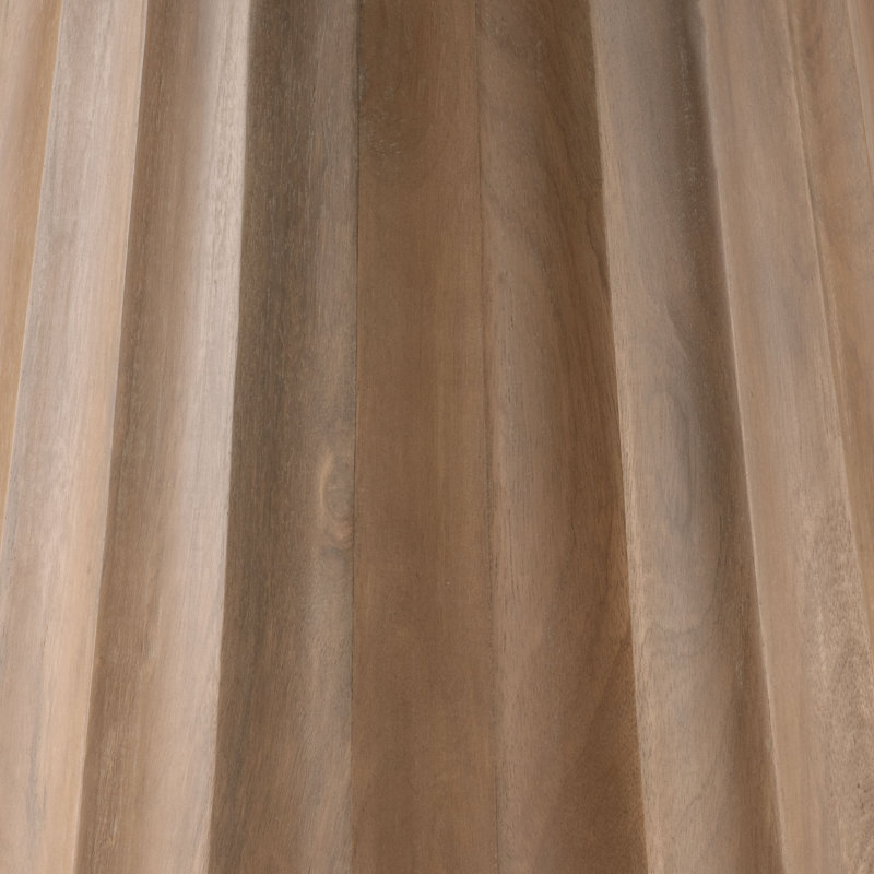 Nalani 42" Dining Table, Medium Walnut, Tan