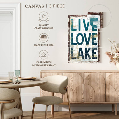 Tergel Live Love Lake, typographie