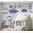 Peel & Stick Kids Wall Mural - Geometric Fish And Crabs-160823082
