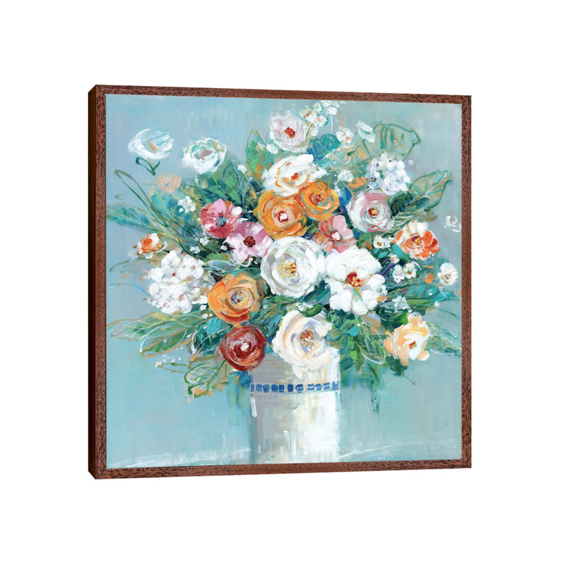Garden Devotion I by Sally Swatland - Gallery-Wrapped Canvas Giclée on Canvas, Classic Wood Floater Framed