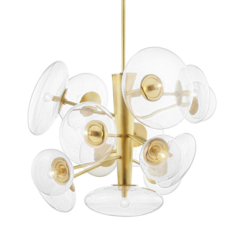 Opera 14 - Light Pendant, Aged Brass