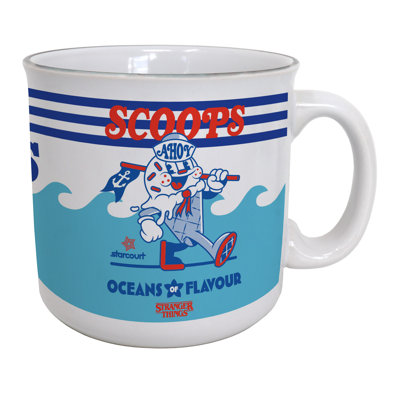 Stranger Things - Scoops Ahoy  20oz. Camper Mug