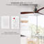 Ventilateur de plafond intelligent Nashville