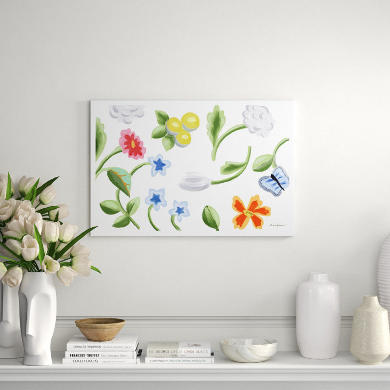 White Flower Giclee Print by Dana Gibson