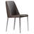 Chromium 18.5'' H Faux Leather Upholstered Metal Side Chair-1121956688