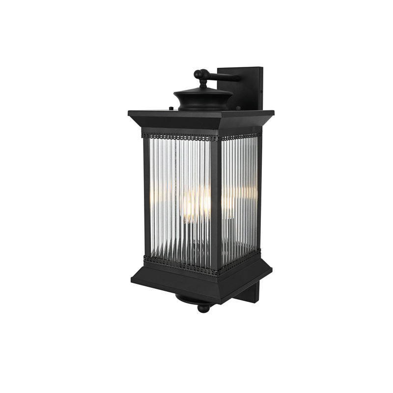 Ileanna Outdoor Wall sconce in Black