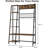 4-in-1 Hall Tree with Shoe Bench, Entryway Coat Rack with 8 Removable Hooks, Industrial Storage Bench with Shelves for Entryway, Mudroom & Hallway-771798244