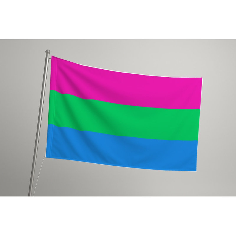 Polysexual Pride Flag — Outdoor Flag