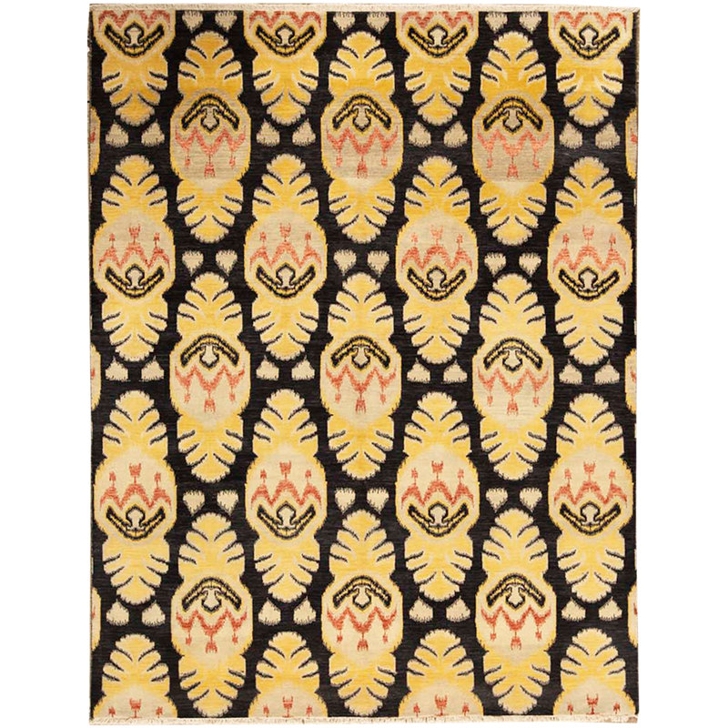 Wool Ikat Area Rug