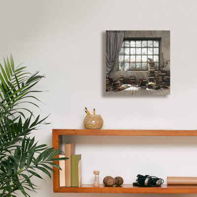 'Introvert' by Cynthia Decker Canvas Wall Art