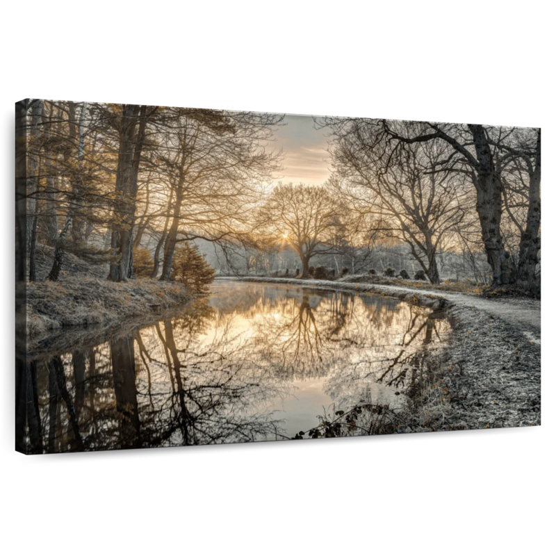 Alvord Frosty Morning, 16" H x 24" W