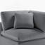 Cayenne modulaire 3 pièces - gris anthracite Caylie