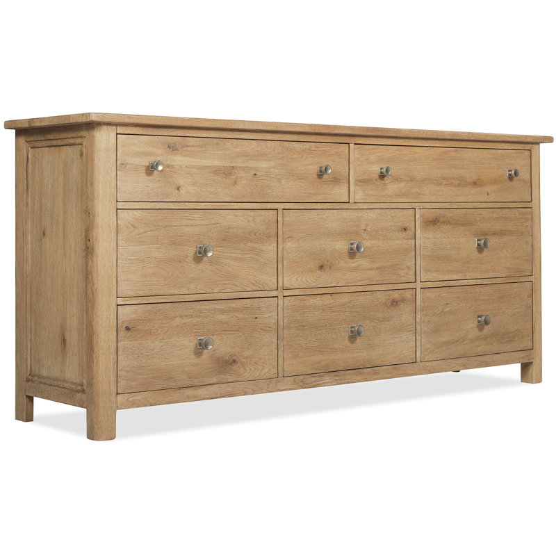 Driftwood Eight-Drawer Dresser, Natural