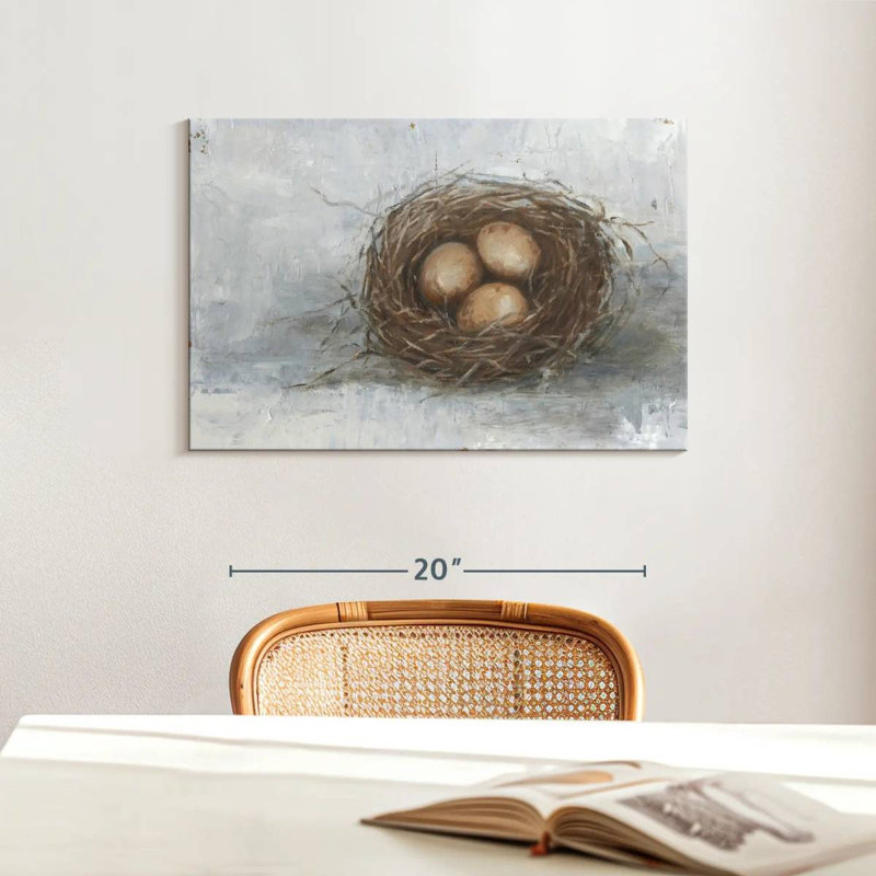Brampt Rustic Bird Nest II, 16" H x 24" W