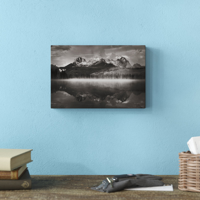 Little Redfish Lake Mist II 1 Piece Wall Art on Canvas, 20cm H x 30cm W x 3.8cm D