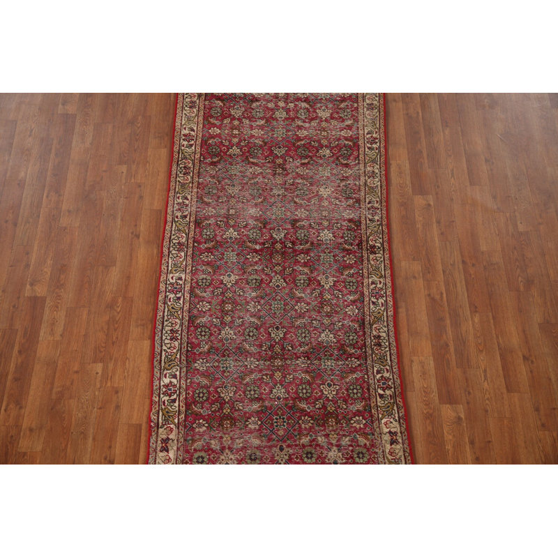 Tapis de couloir traditionnel rétro 3 x 9