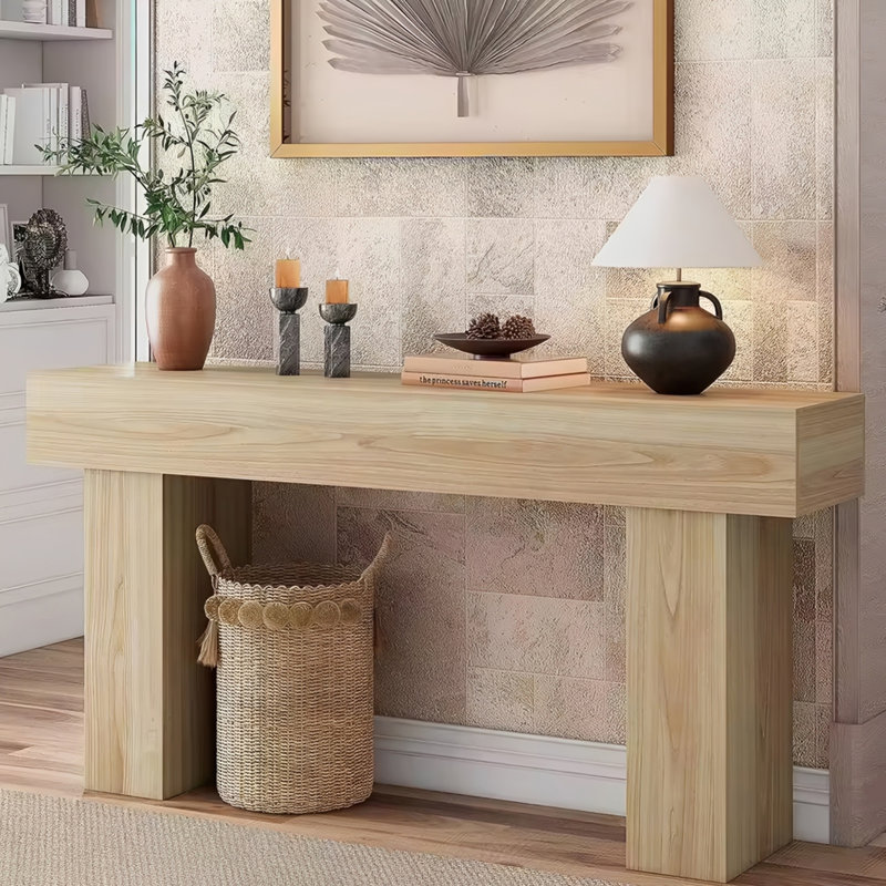 Console simple et moderne, H 31,5 po x l 78,7 po x P 11,8 po