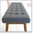 Delilah Modern Bench (Fabric)