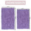 Tapis 100% coton lavable à la machine de la collection Bell Flower (ensemble de 2)-756968812-736767321