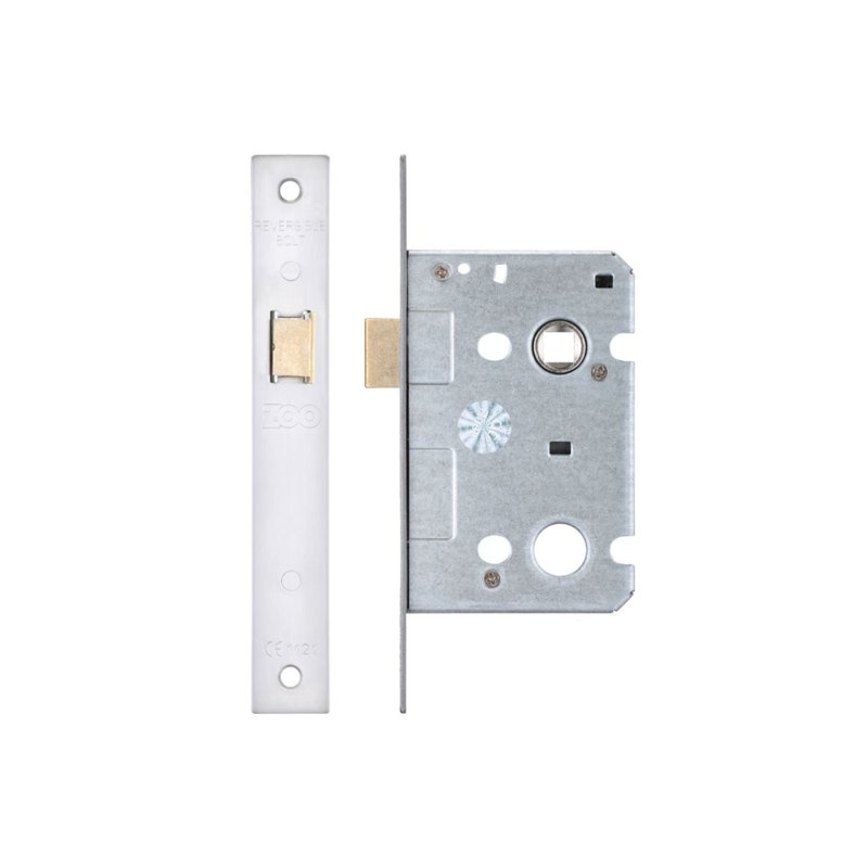 Upright Latch, Stainless Steel, 7.6cm H