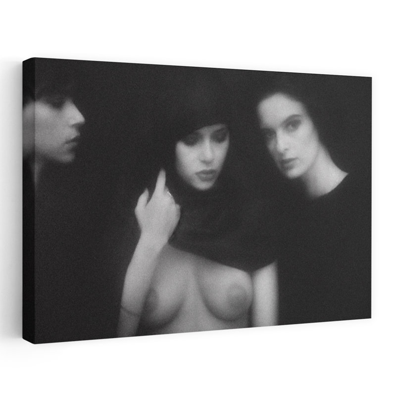 Art contemporain, art mural contemporain, H 16 po x l 24 po