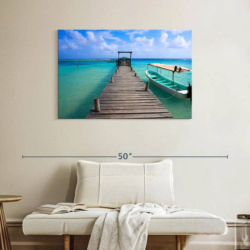 Aletra Mahahual Beach, 26" H x 39" W