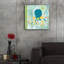 Art mural en verre épique «Underwater World 2» par Farida Zaman, 24 po x 24 po-2095316039