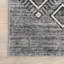 Tapis gris en polyester tissé à la machine Marylene-91894829