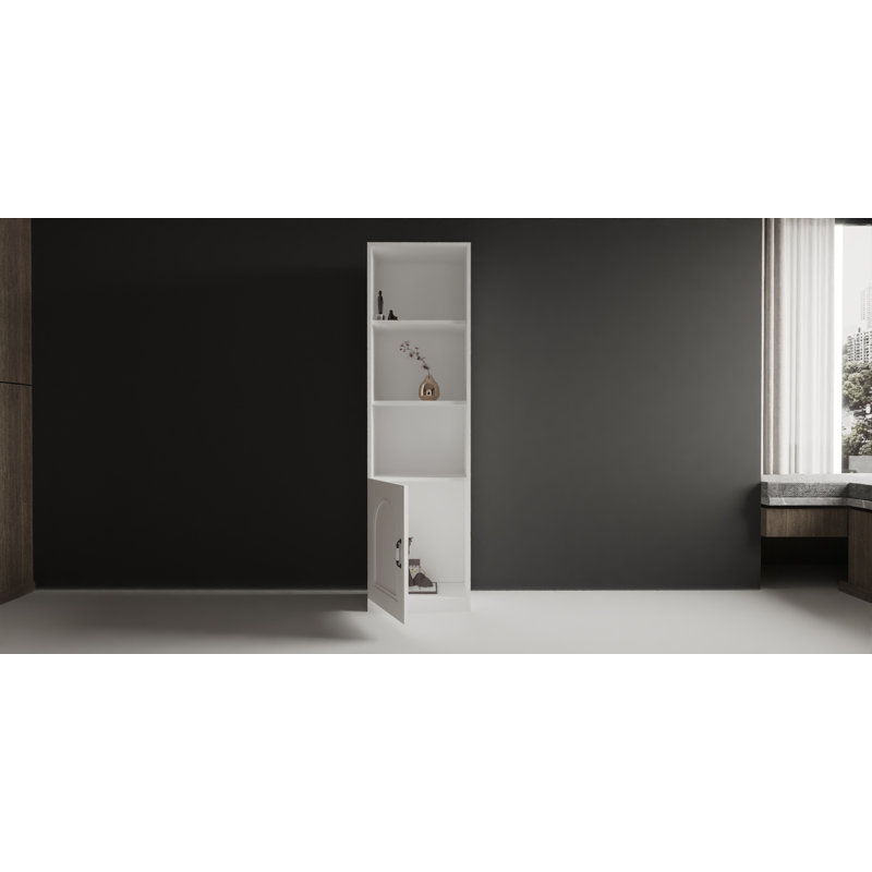 Laiba 170 cm H x 45 cm W Standard Bookcase