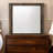 Walnut Finish Mirror