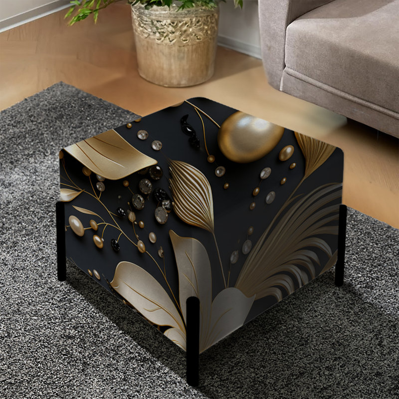 Onica - Repose-pieds carré Glam