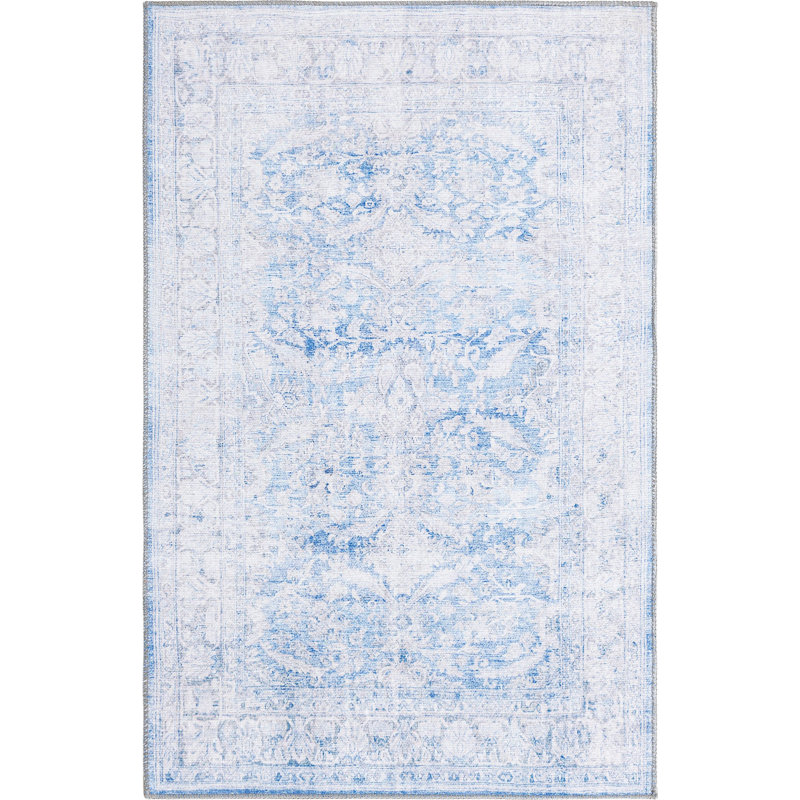 Alush Chenille Oriental Indoor Rug, Rectangle 3'6" x 5'6"