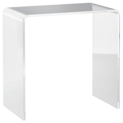 Coffee Table with Acrylic,Sled