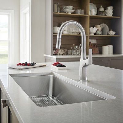 Formera 33" Super Single Undermount Stainless Steel Kitchen Sink