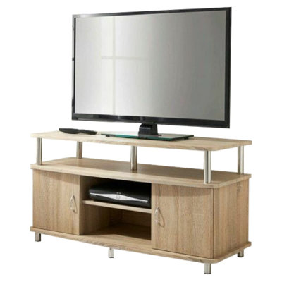 Padang Unfinished TV Stand for TVs up to 32" with Fireplace Included