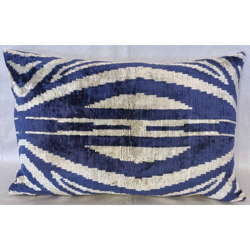 Deneva Velvet Lumbar Pillow Cover & Insert