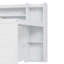Lit de jour en bois avec tablettes de rangement, lit multifonctionnel avec deux tiroirs de rangement et bureau d'étude-984040809-984040814