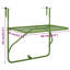 Pennock Rectangular Metal Outdoor Balcony Table , 60cm cm W 40cm cm D-1174852008
