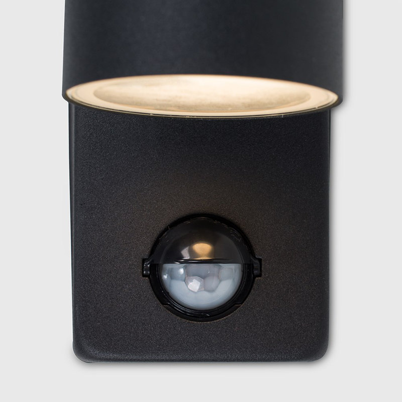 Baze 2 - Bulb Outdoor Armed Sconce, Metallic, Warm White