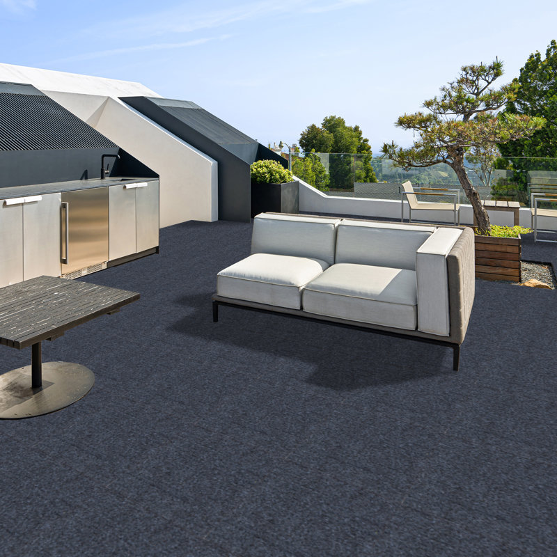 Carreaux de terrasse en plastique mat