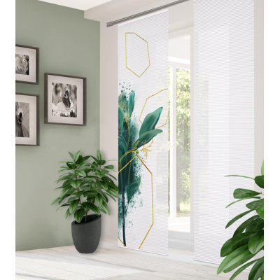 Semi Sheer Sliding Panel Single Panel