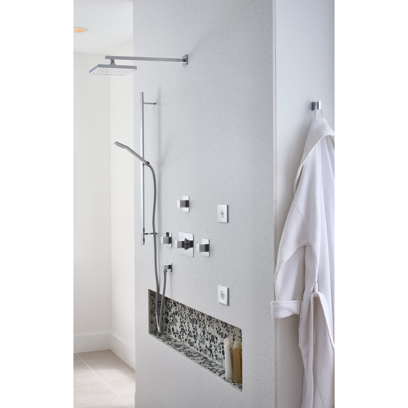 79" Metal Shower Hose, Polished Chrome