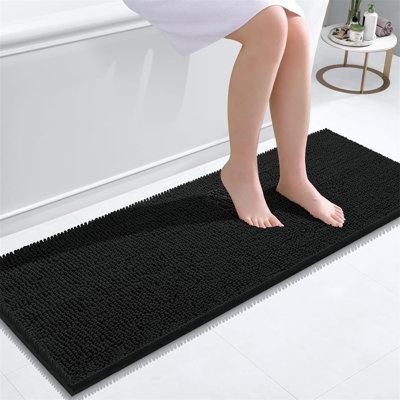Campagne Chenille Non-Slip Bath Mat