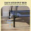 Lit surélevé portatif pour chien-380906523-376395720