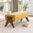 Chenice Upholstered Solid Wood Leg Bench-127275624
